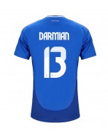 Italia Matteo Darmian #13 Hjemmedrakt EM 2024 Korte ermer